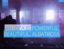 Tablet Screenshot of albatrossmedia.net